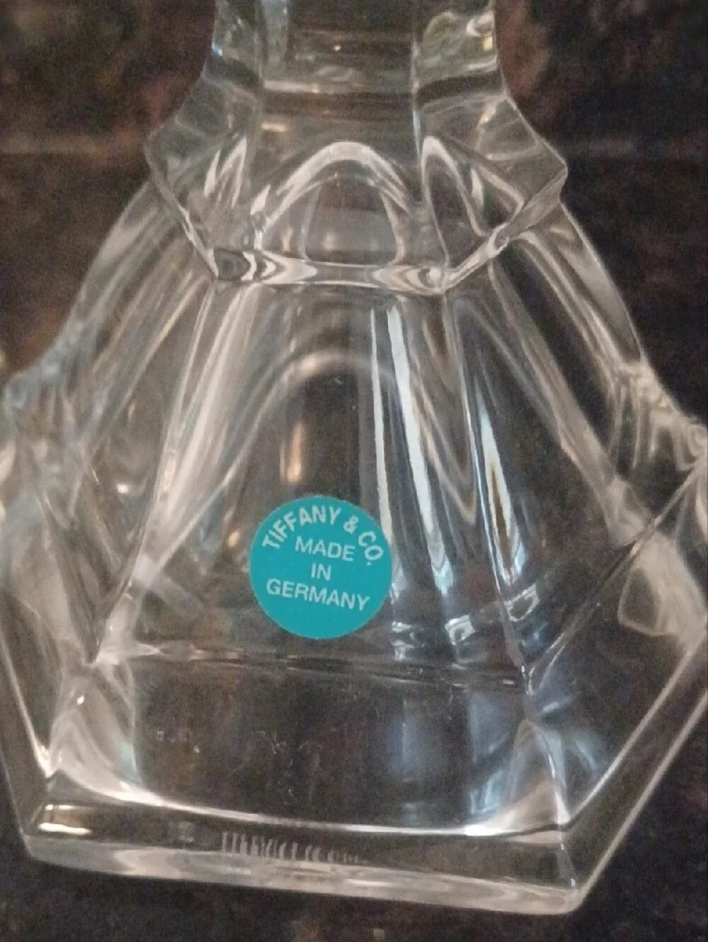 Tiffany & Co. elegant crystal